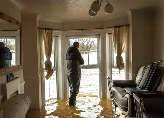 water damage restoration service Sedan